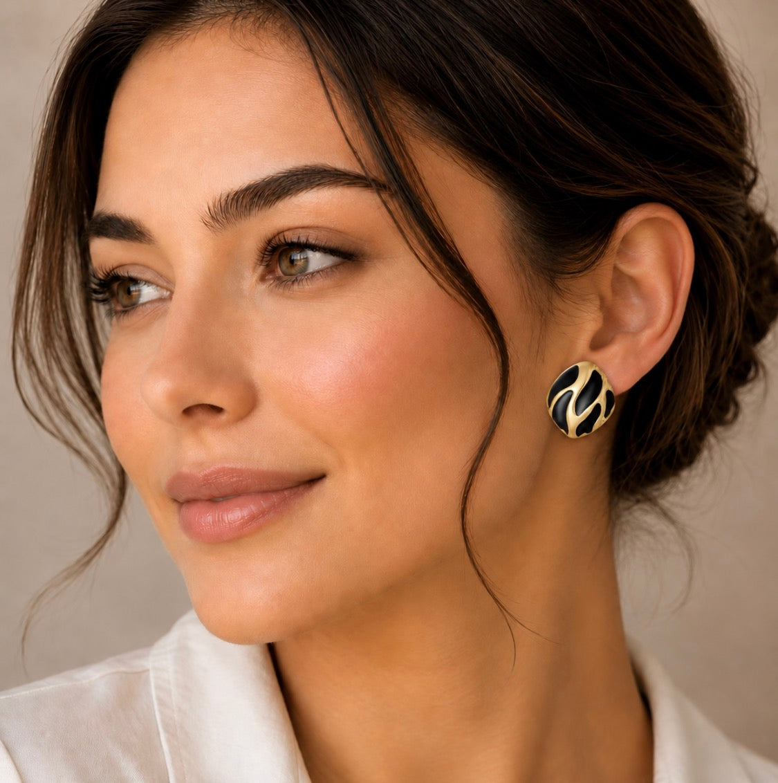 Tidal Noir Earrings