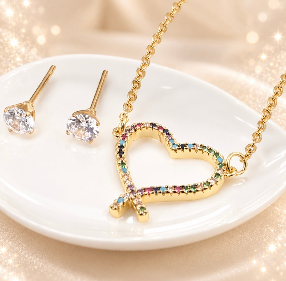Blanca’s Necklace and Earring Set