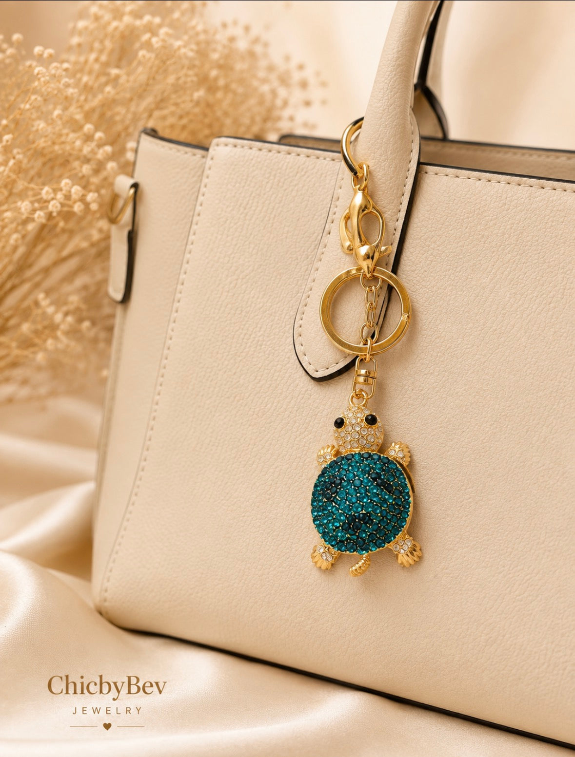 Marabella Turtle Keychain