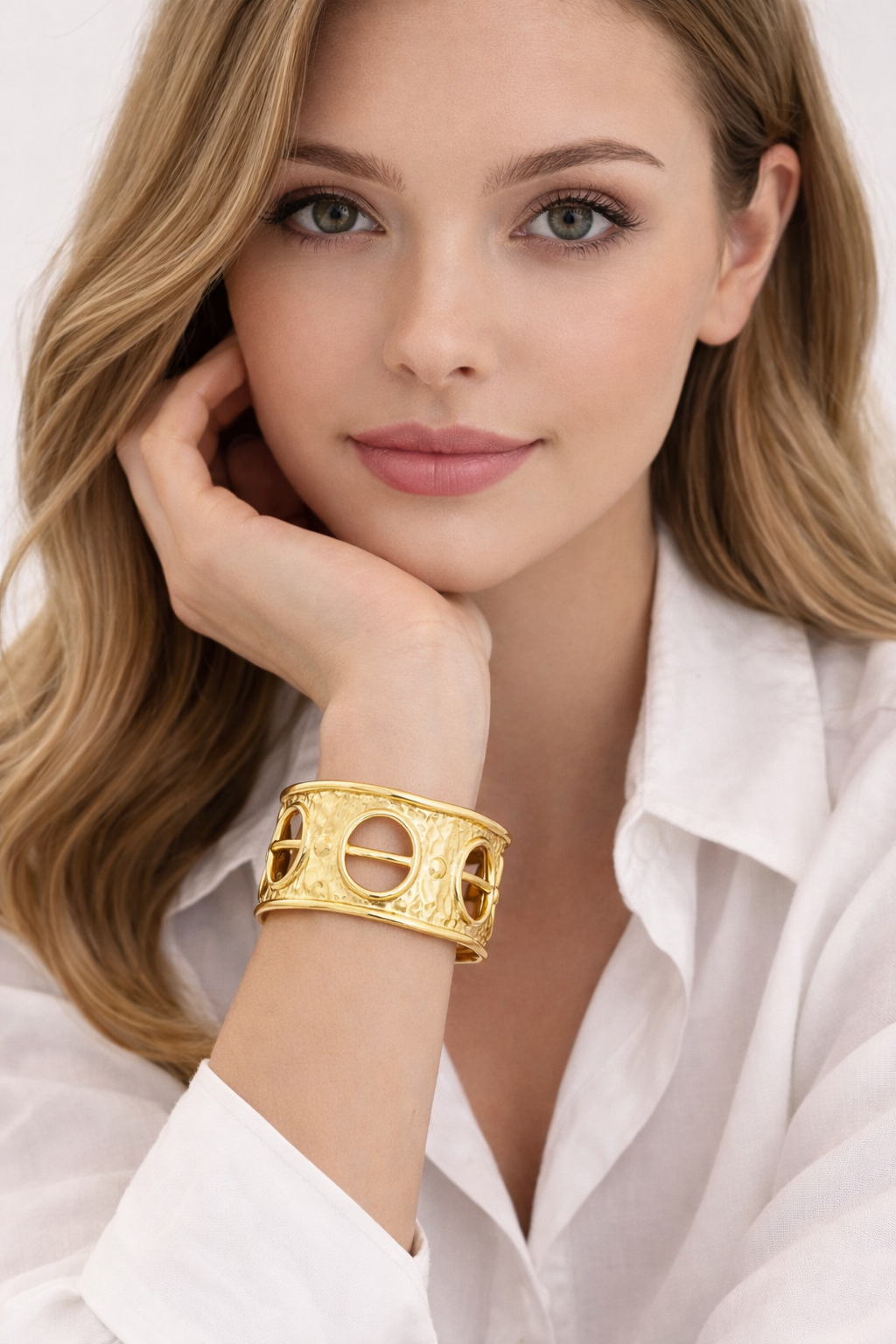 Orbit Open Cuff Bracelet