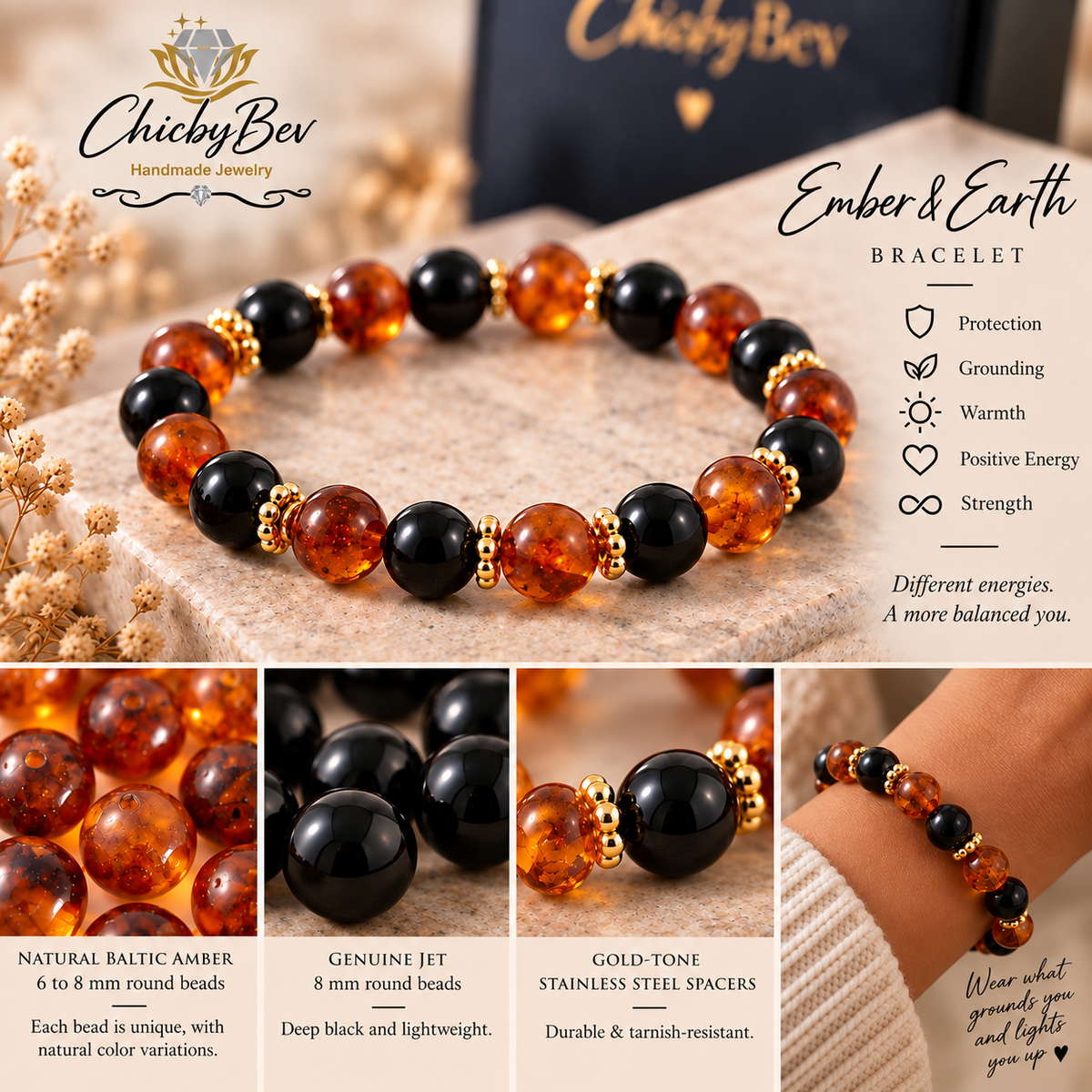 Ember & Earth Bracelet