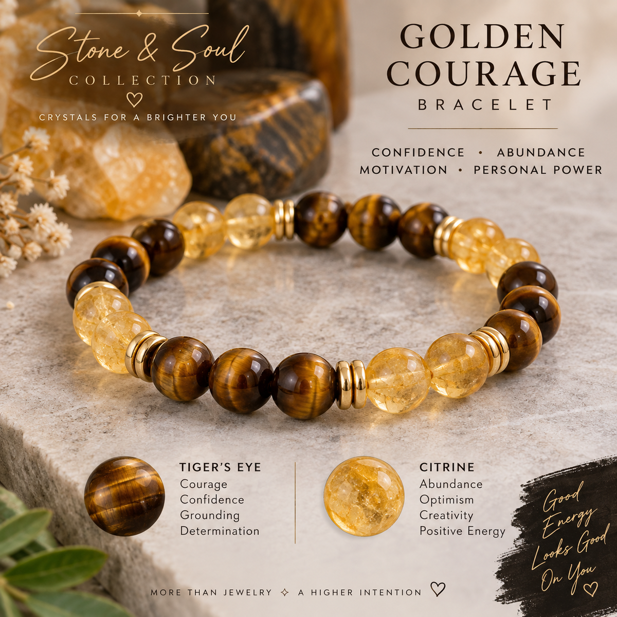 Golden Courage Bracelet