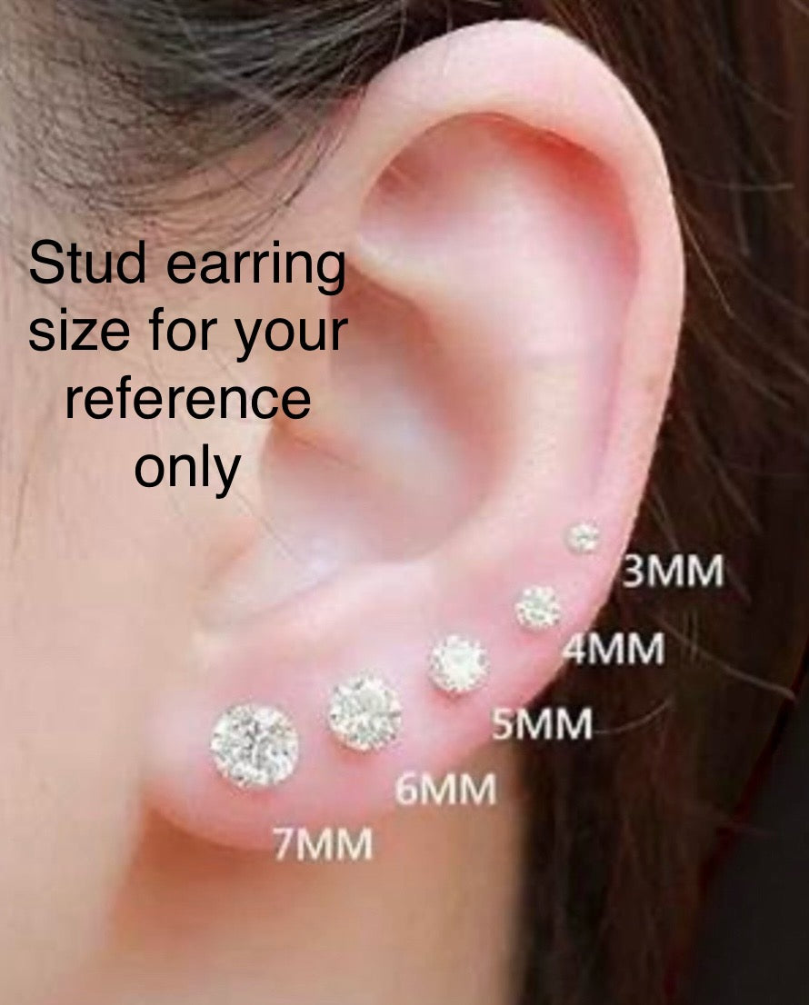 Argentina’s Happy Birthday Stud Earrings