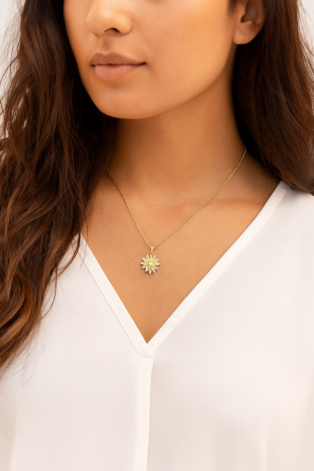 Soleil’s Necklace and Earring Set
