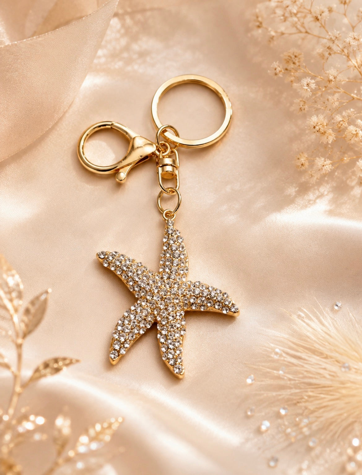 Stella Shore Starfish Keychain
