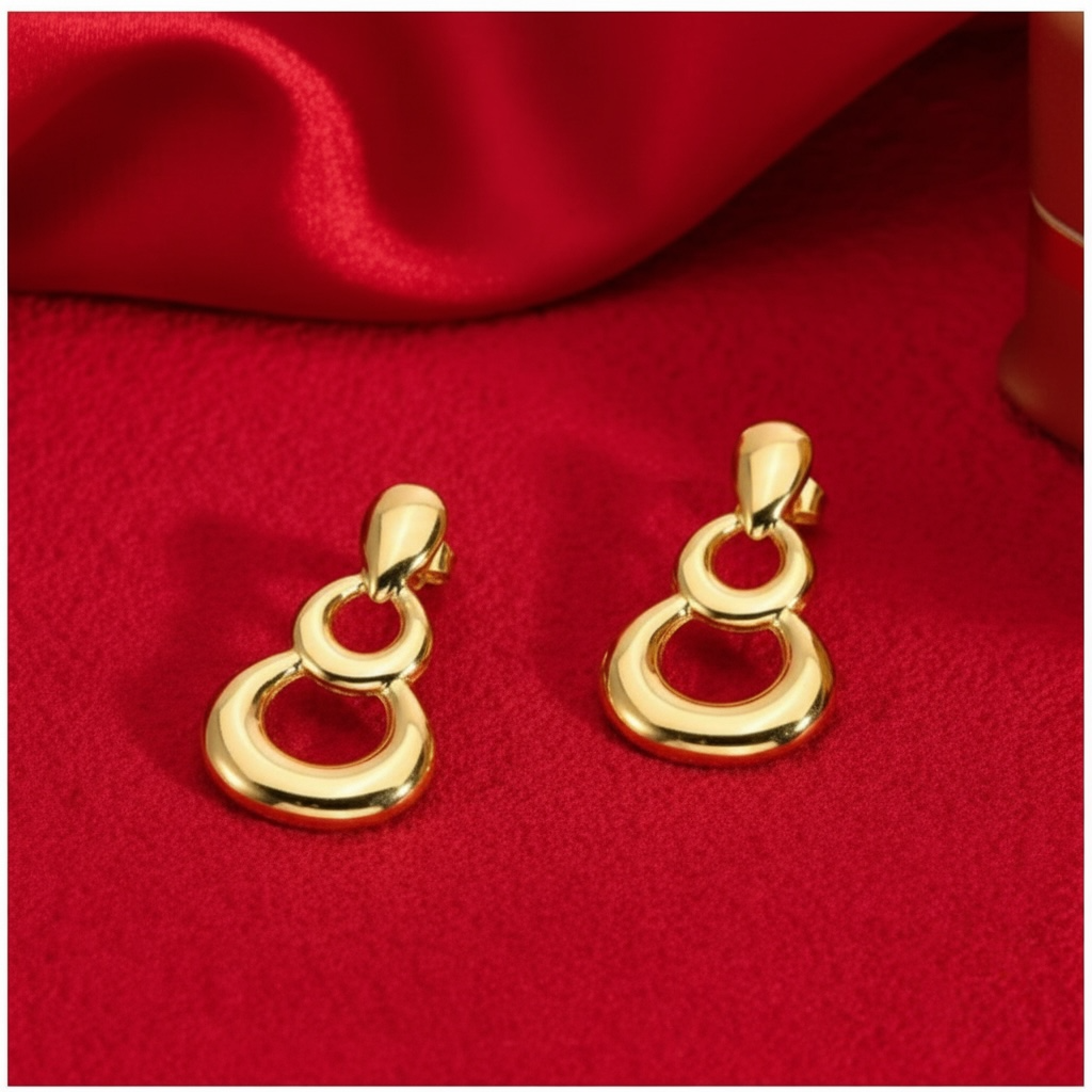 Elena Drop Stud Earrings