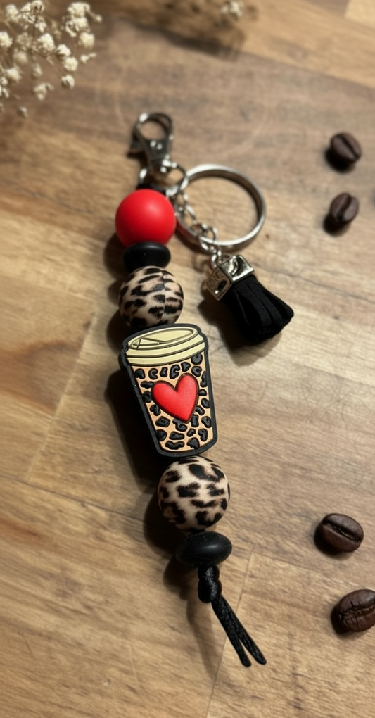 Wild Heart Coffee Keychain