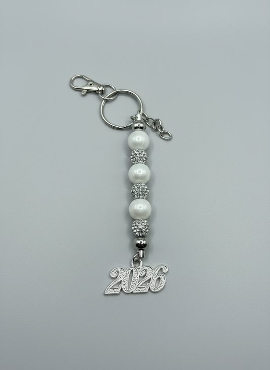 2026 Pearly Sparkle Keychain