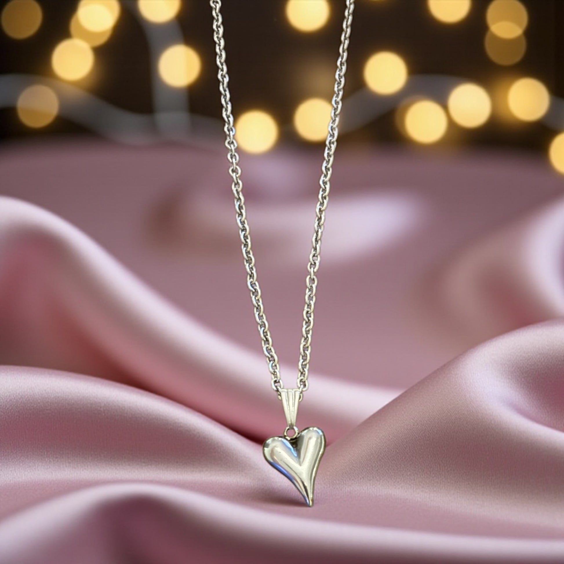 Stainless Steel Heart Necklace