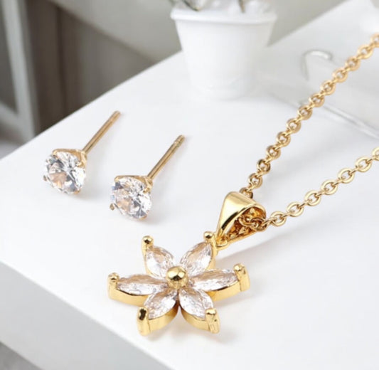 Floretta’s  Necklace and Earring Set