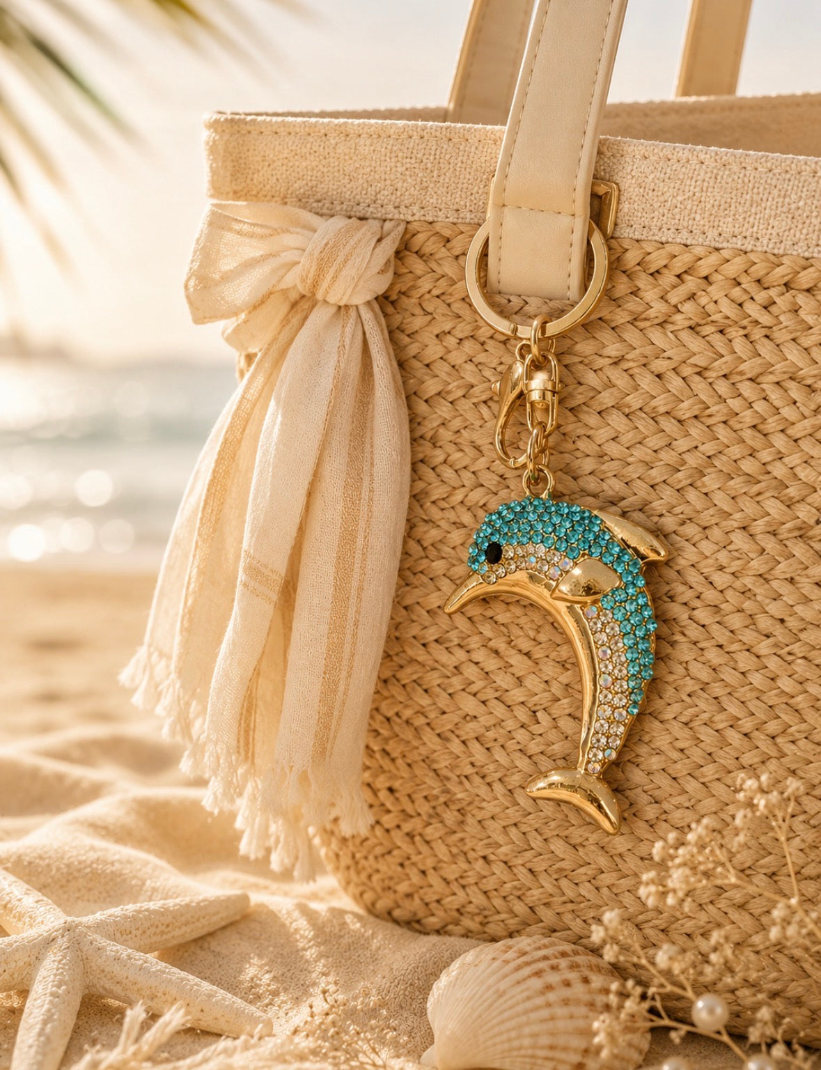 Calypso Dolphin Keychain