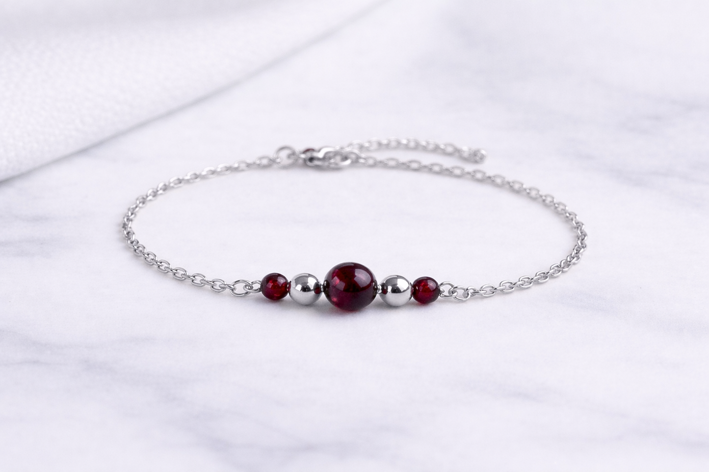 Scarlett’s Garnet Bracelet