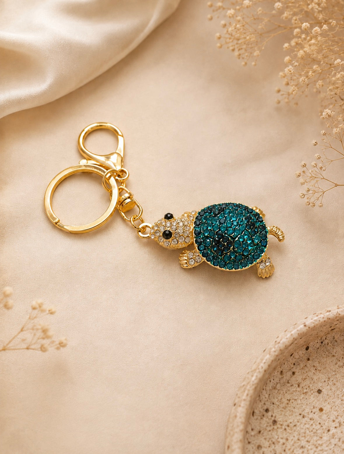 Marabella Turtle Keychain