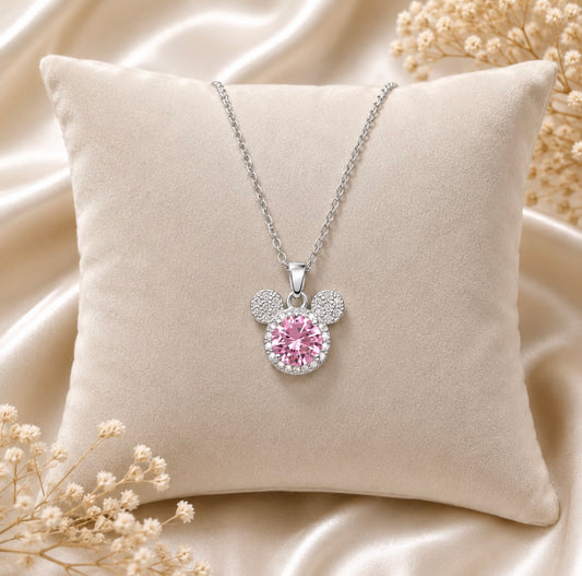 Pink Pixie Spark Necklace
