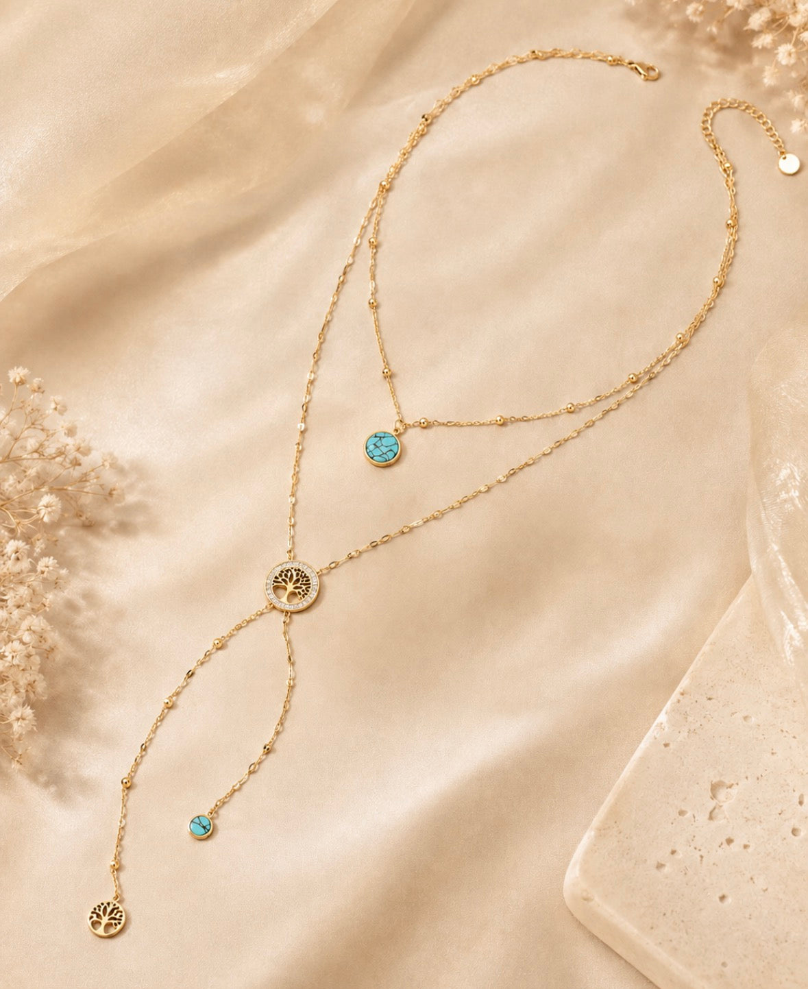 Arbora Harmony Lariat Necklace