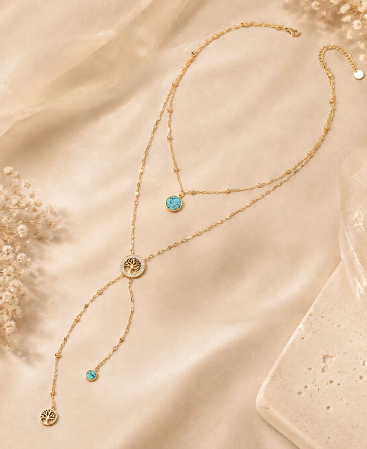 Arbora Harmony Lariat Necklace