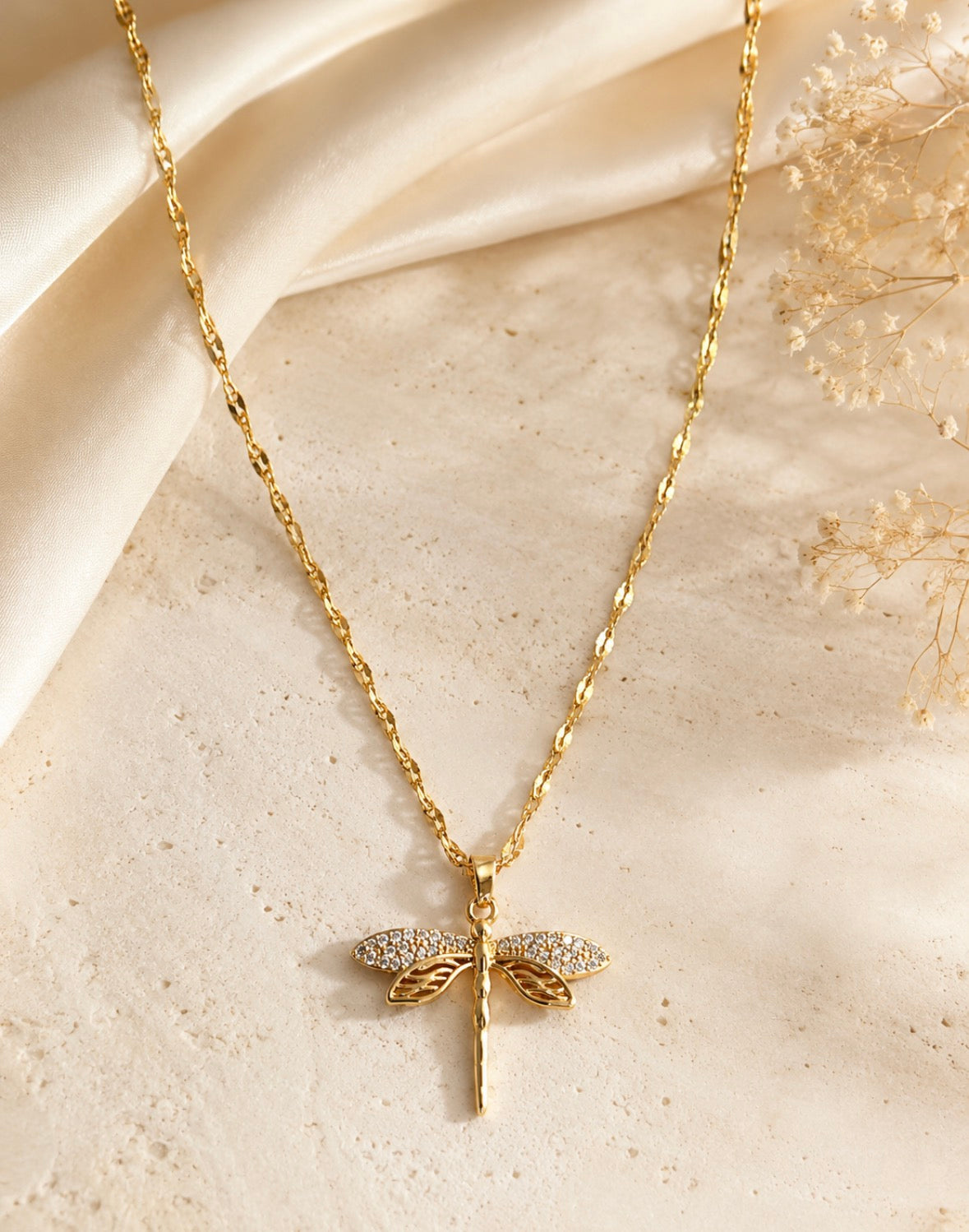 Aurelia Dragonfly Necklace