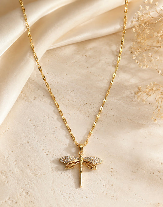 Aurelia Dragonfly Necklace