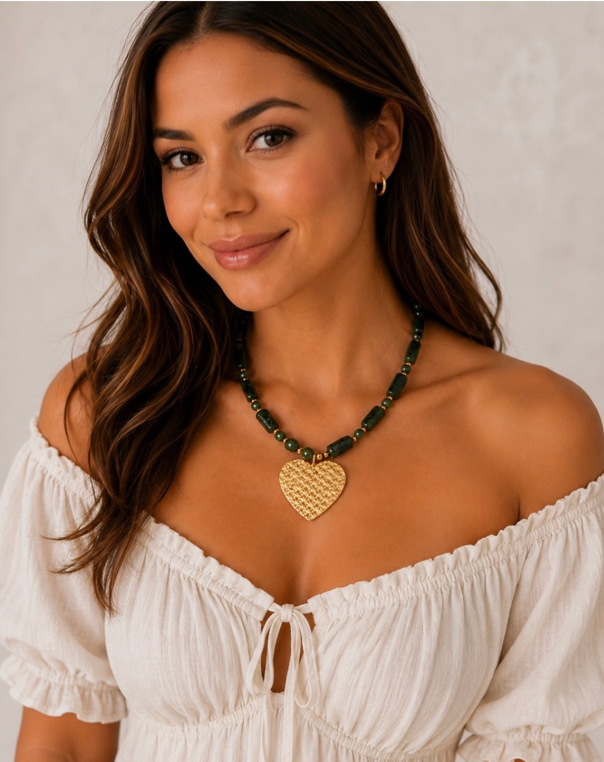 Evergreen Heart Necklace