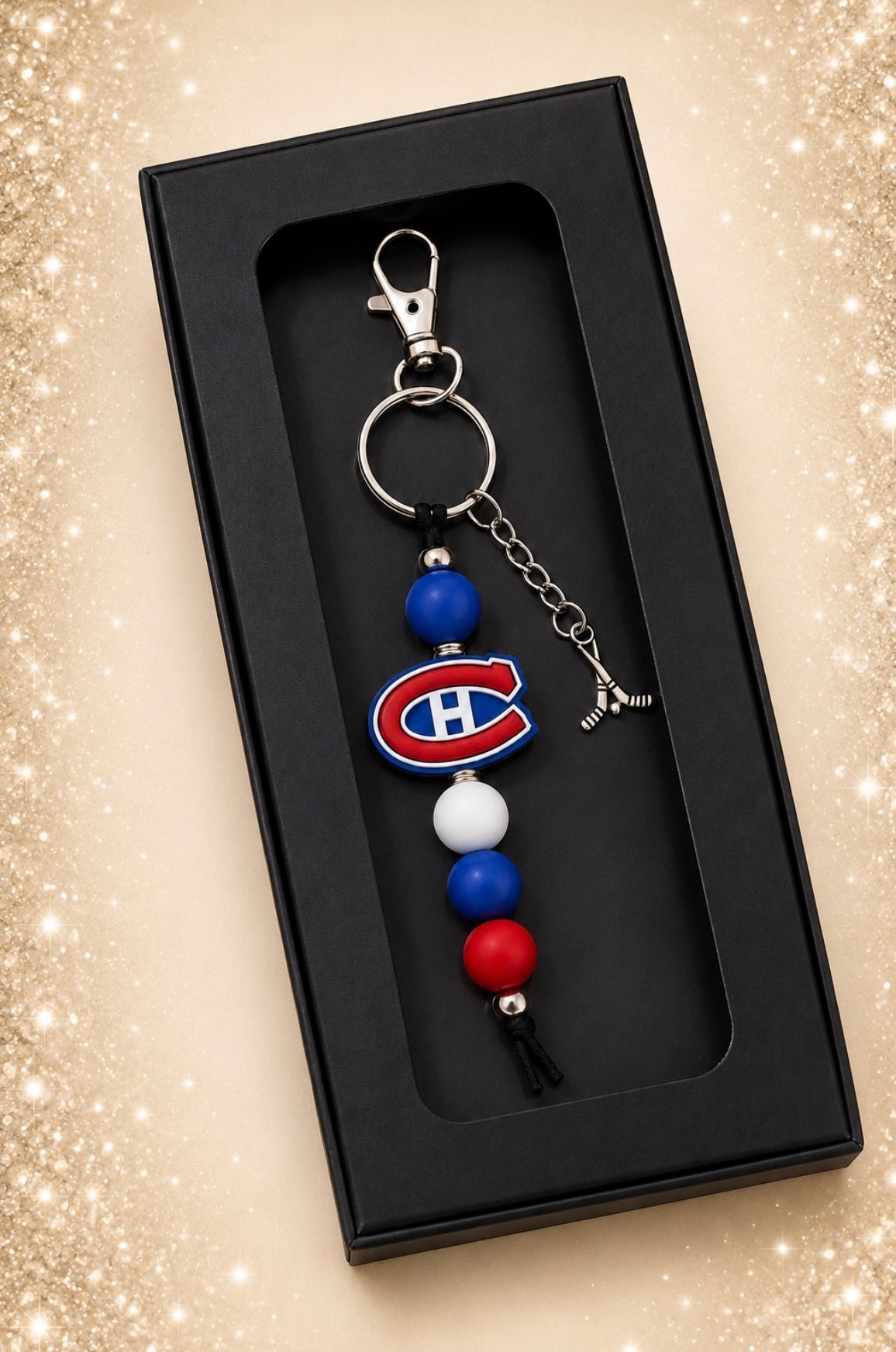 Hockey Team Spirit Keychain Collection