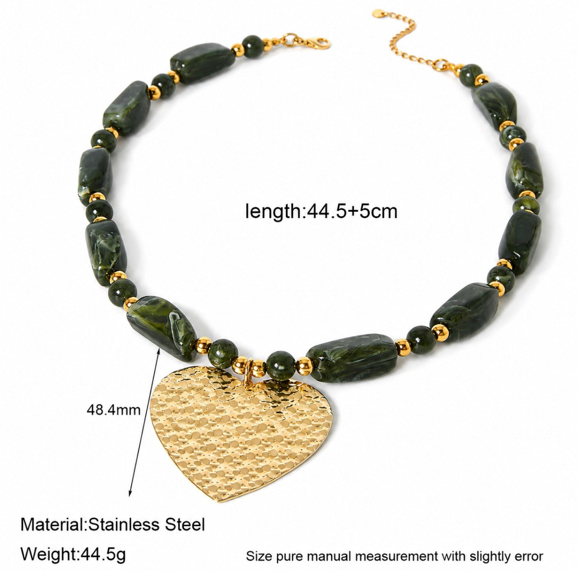 Evergreen Heart Necklace