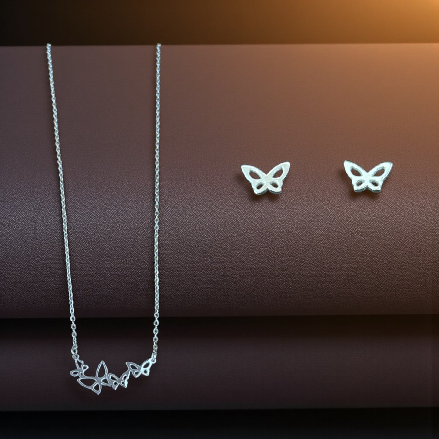 Emila Butterfly Jewelry Set