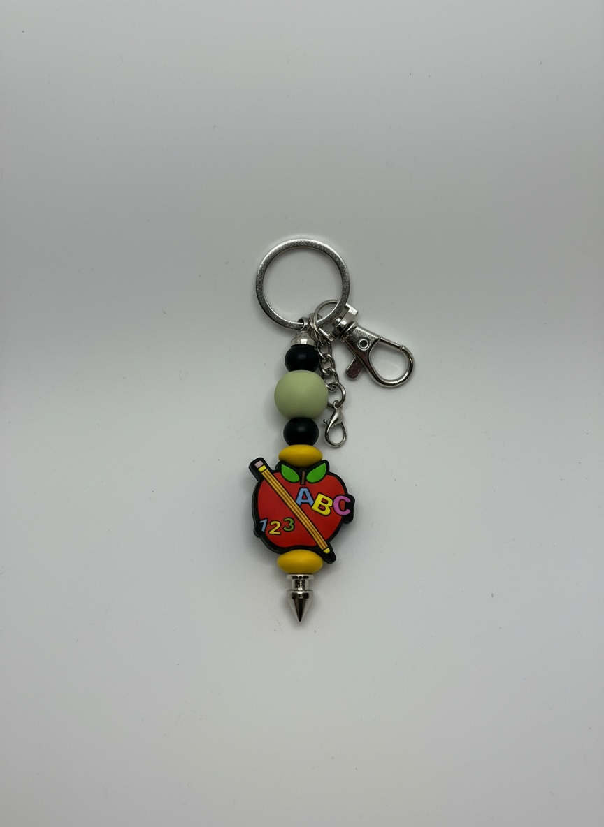 Teacher’s Pet Apple Keychain
