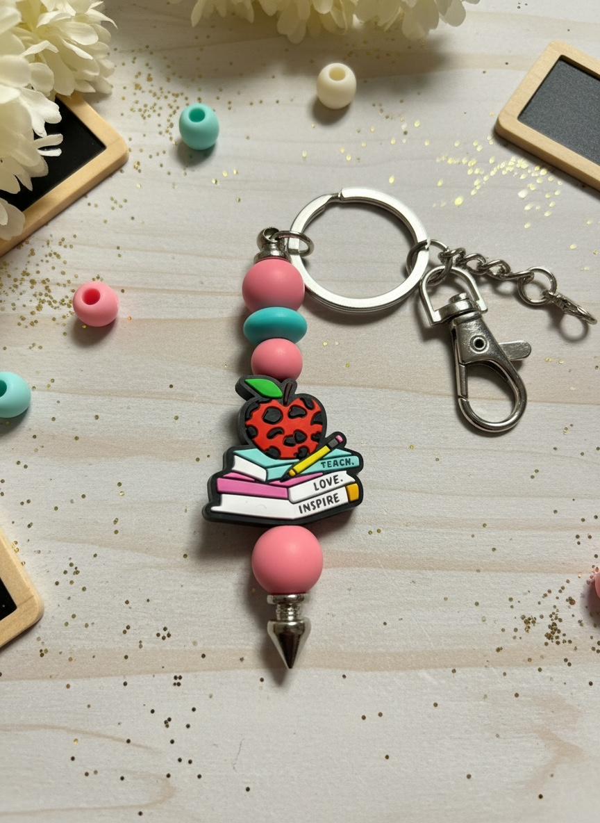 Teach • Love • Inspire Keychain