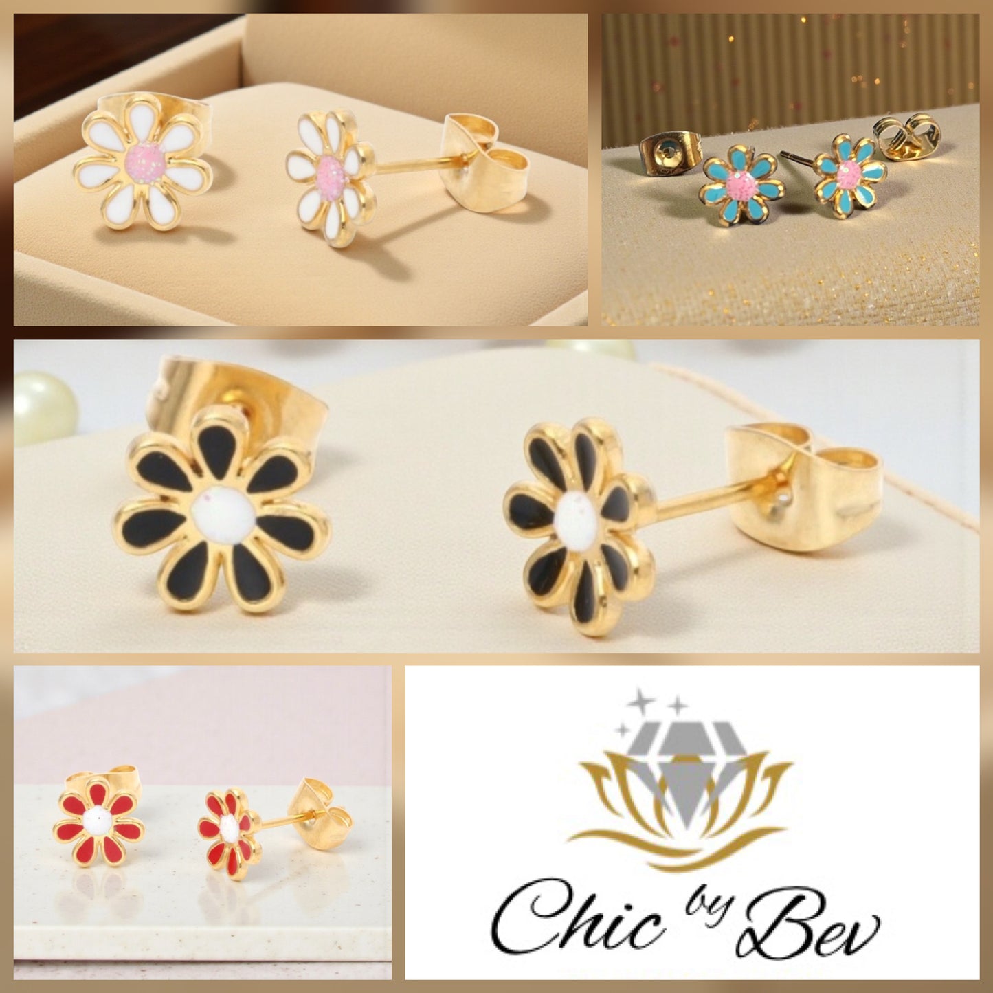 Boucles d'oreilles de Daisy