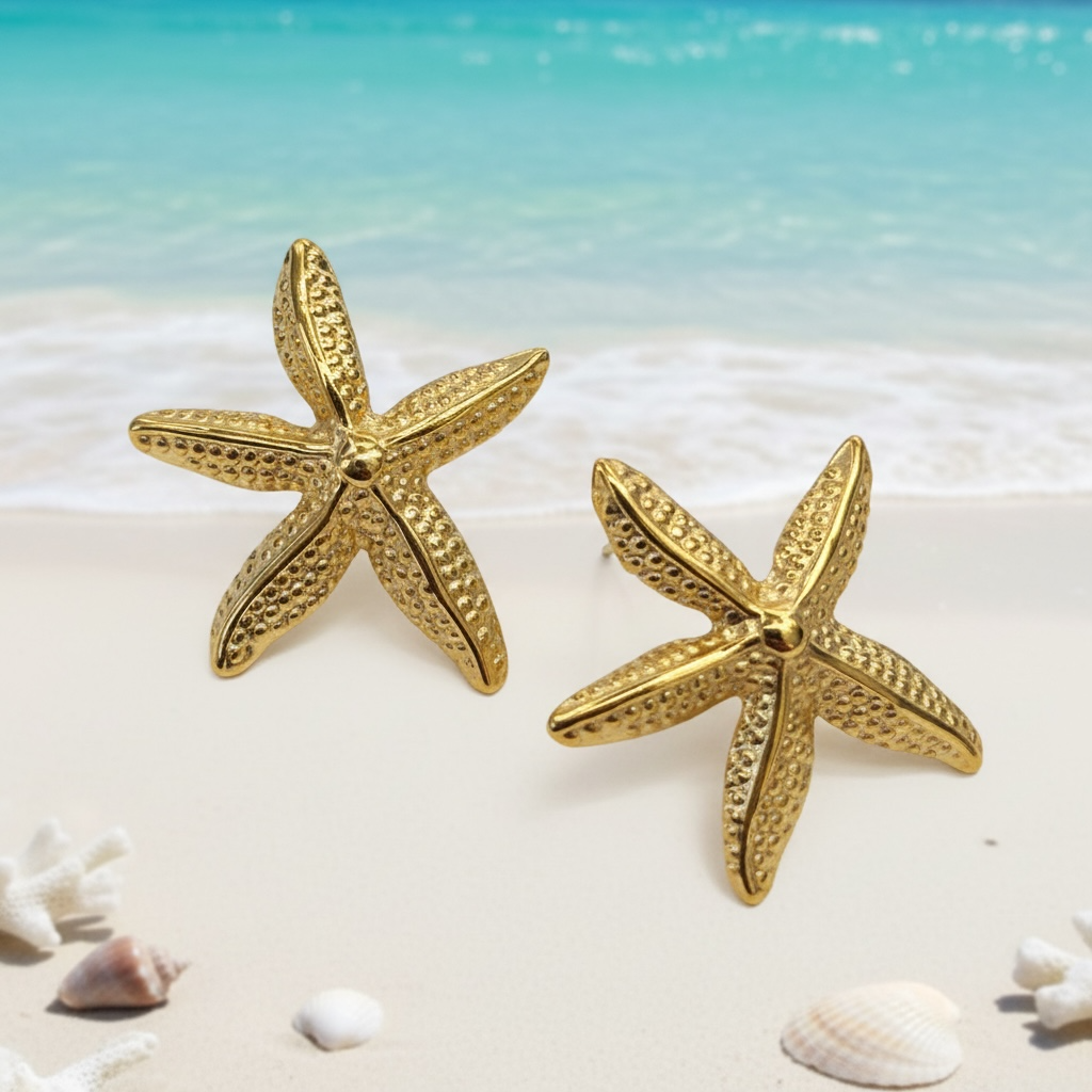 Coraline Starfish Studs