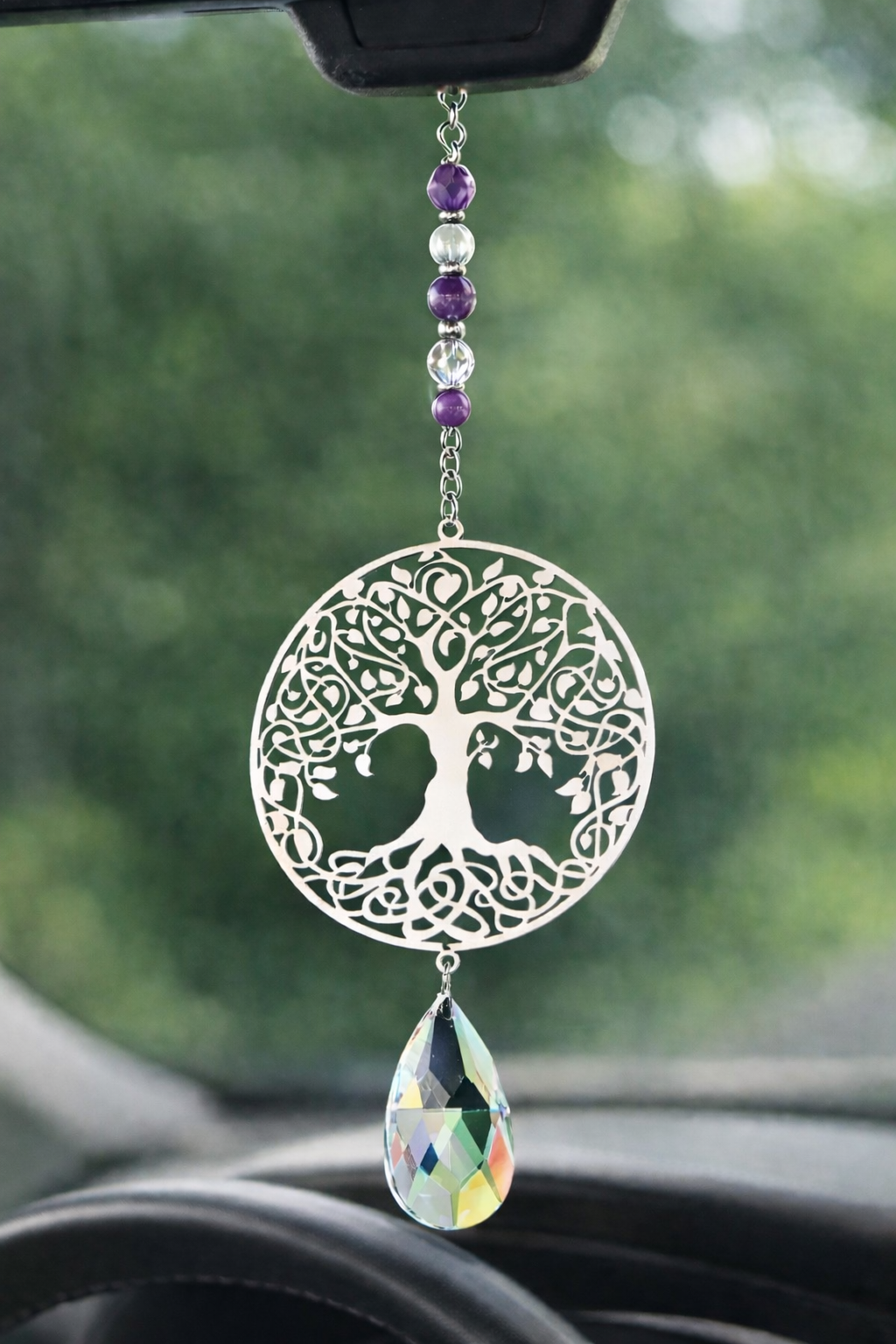 Lunara Clarity Tree of Life Car Charm