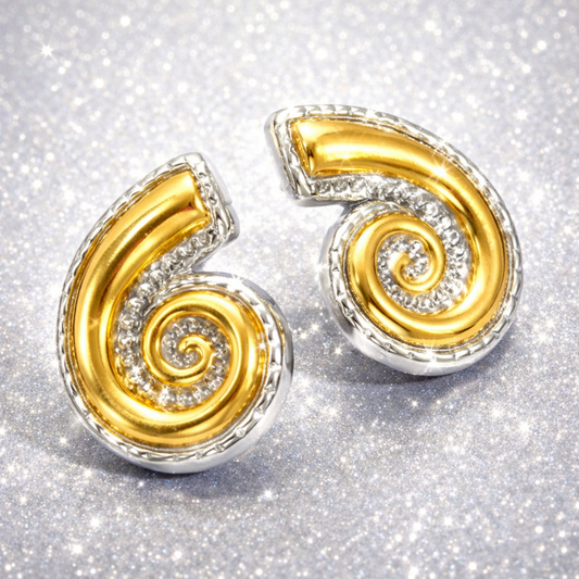 Aria Twist Studs