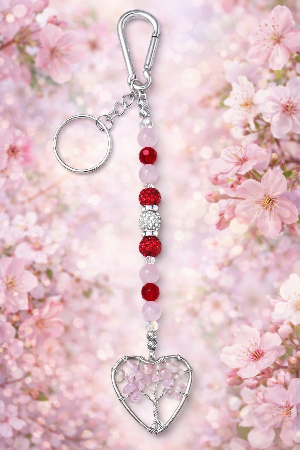 Rose Whisper Purse Charm