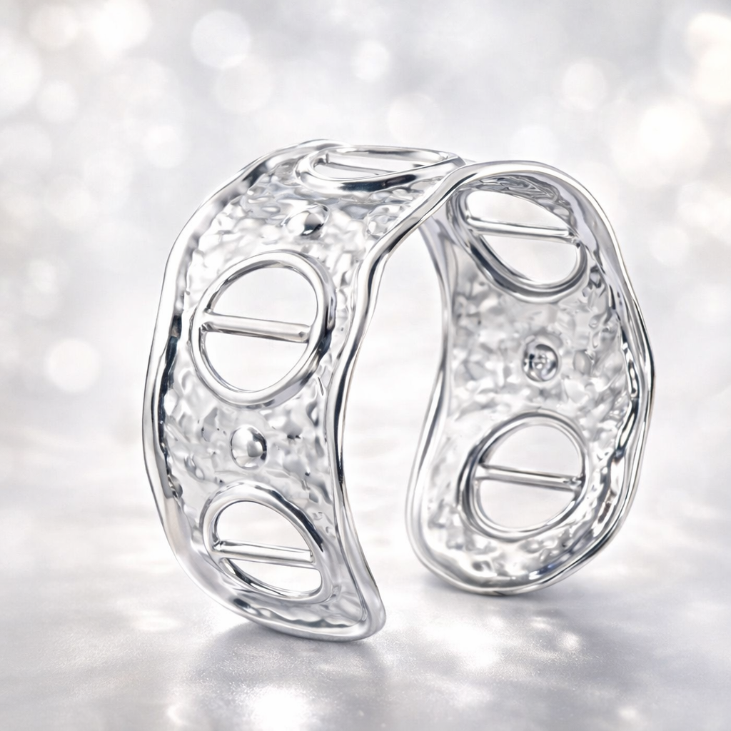 Orbit Open Cuff Bracelet