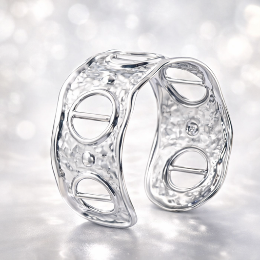 Orbit Open Cuff Bracelet