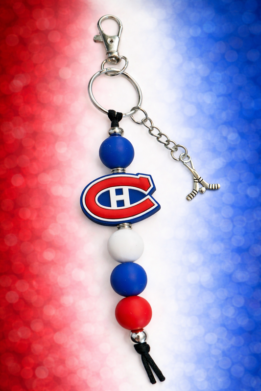 Hockey Team Spirit Keychain Collection
