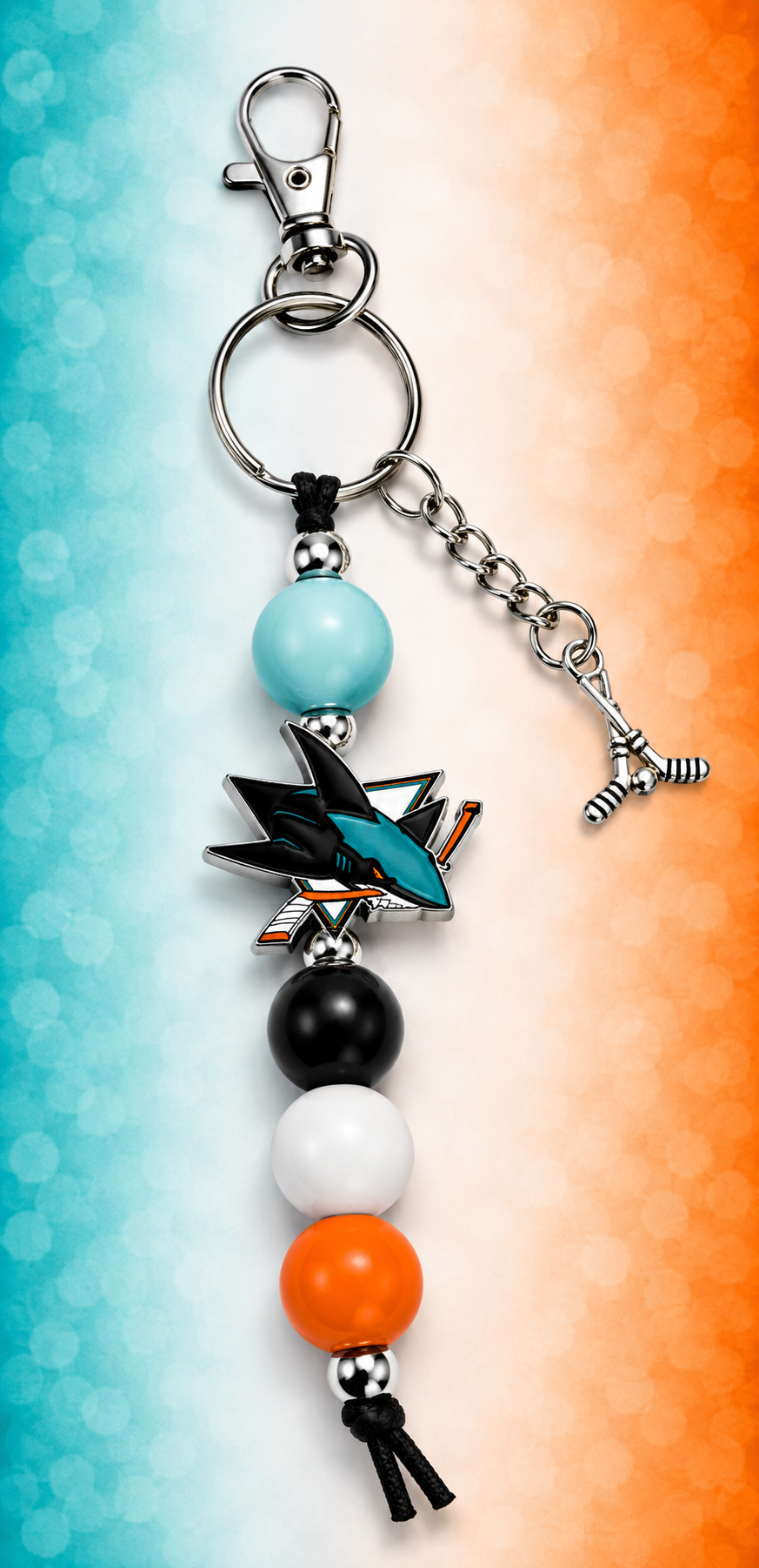 Hockey Team Spirit Keychain Collection