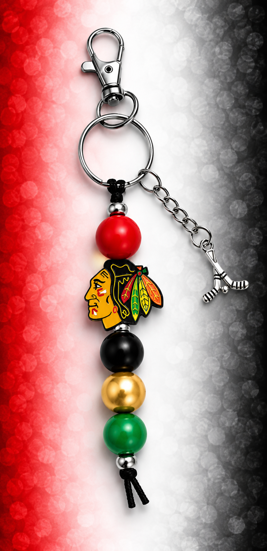 Hockey Team Spirit Keychain Collection