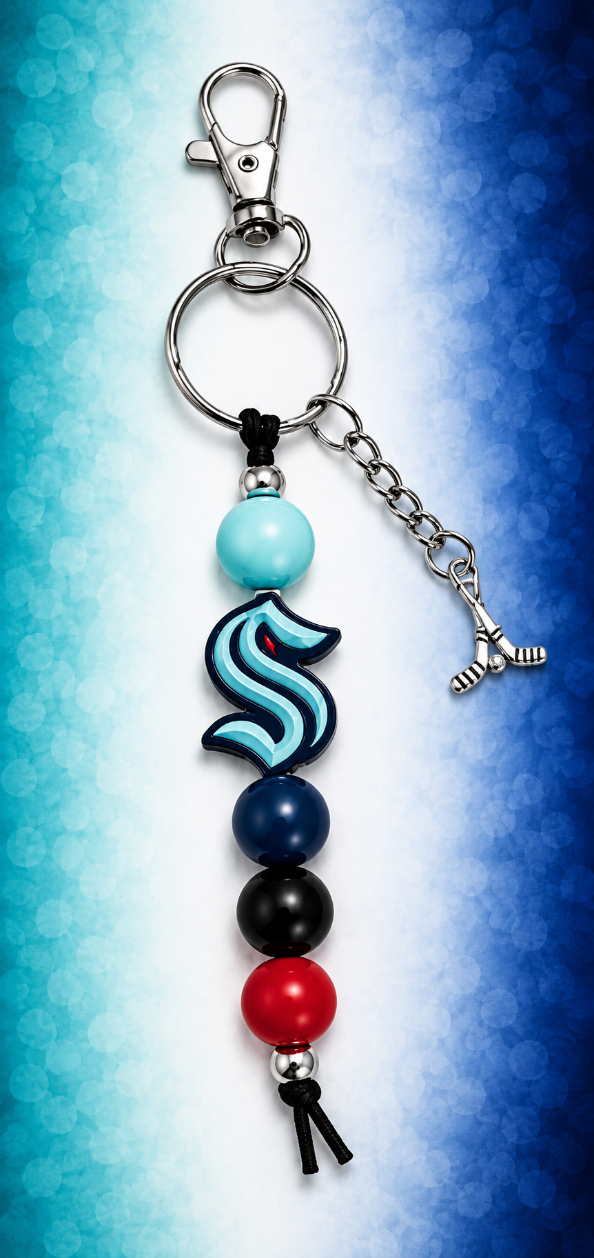 Hockey Team Spirit Keychain Collection