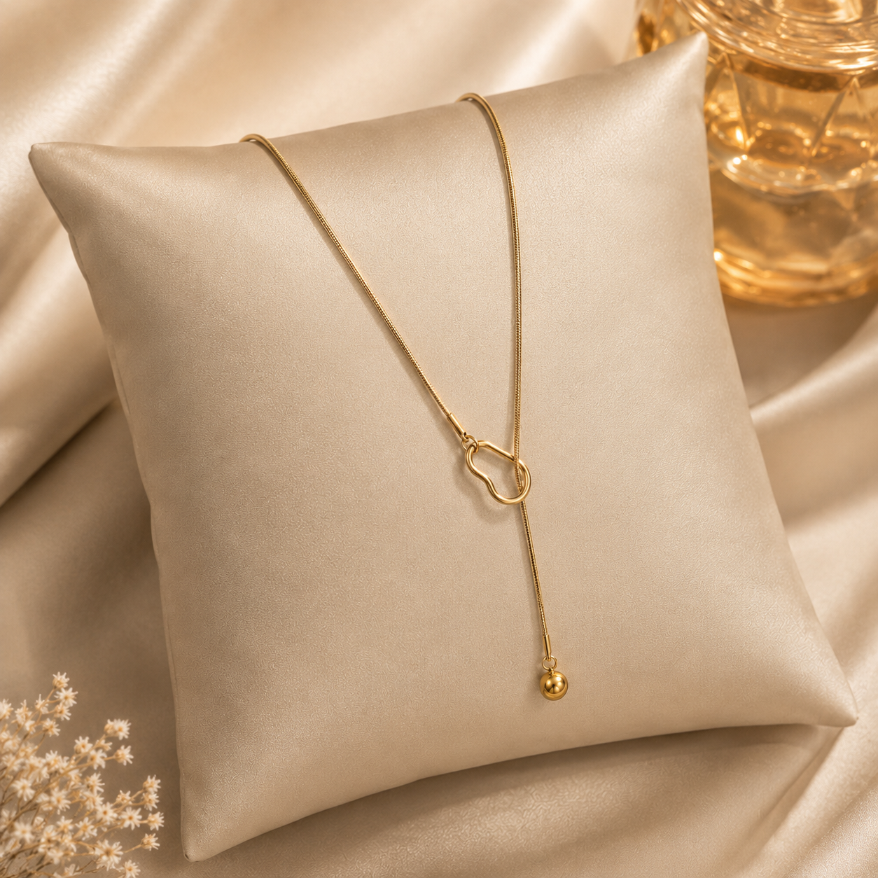Embrace Lariat Necklace