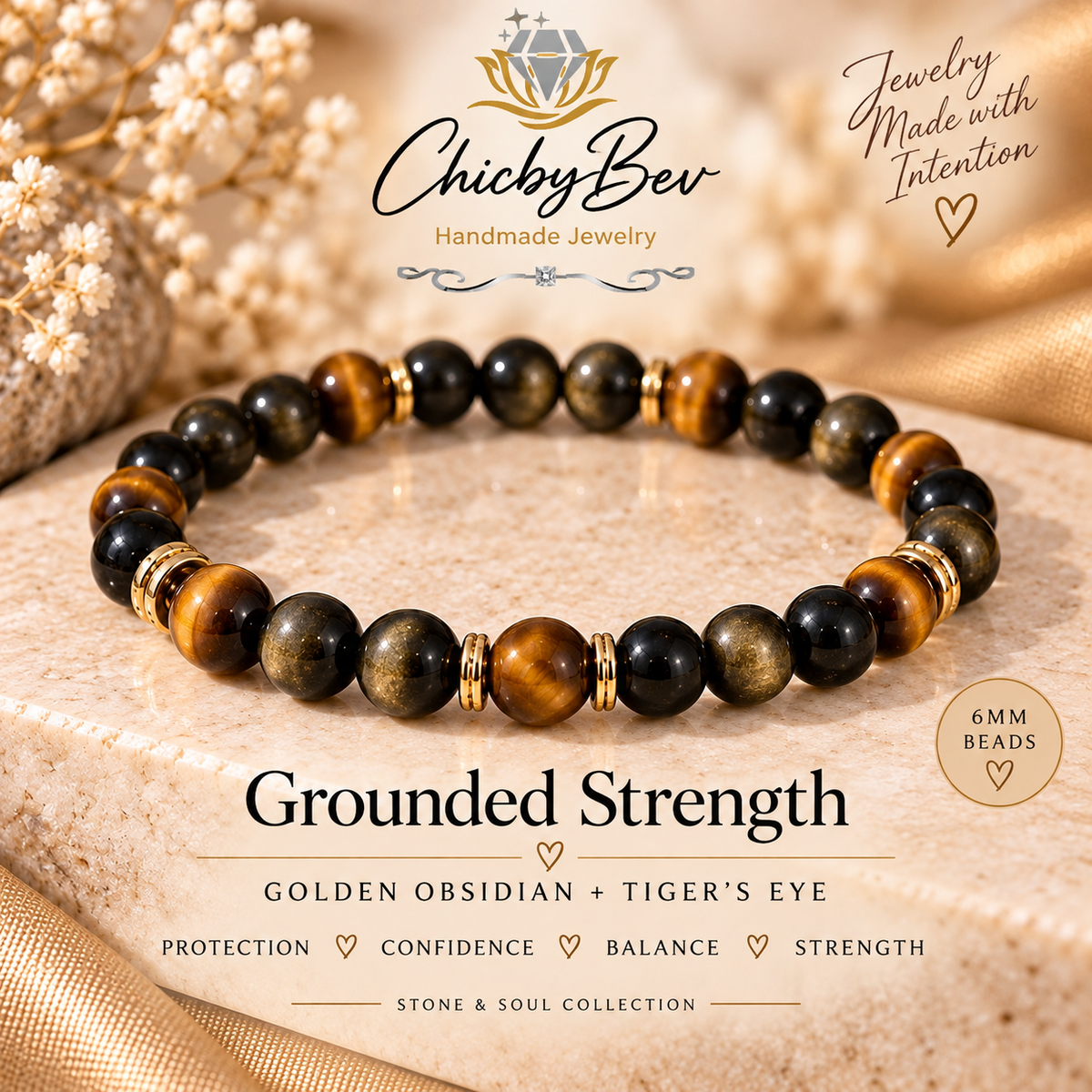 Grounded Strength Bracelet