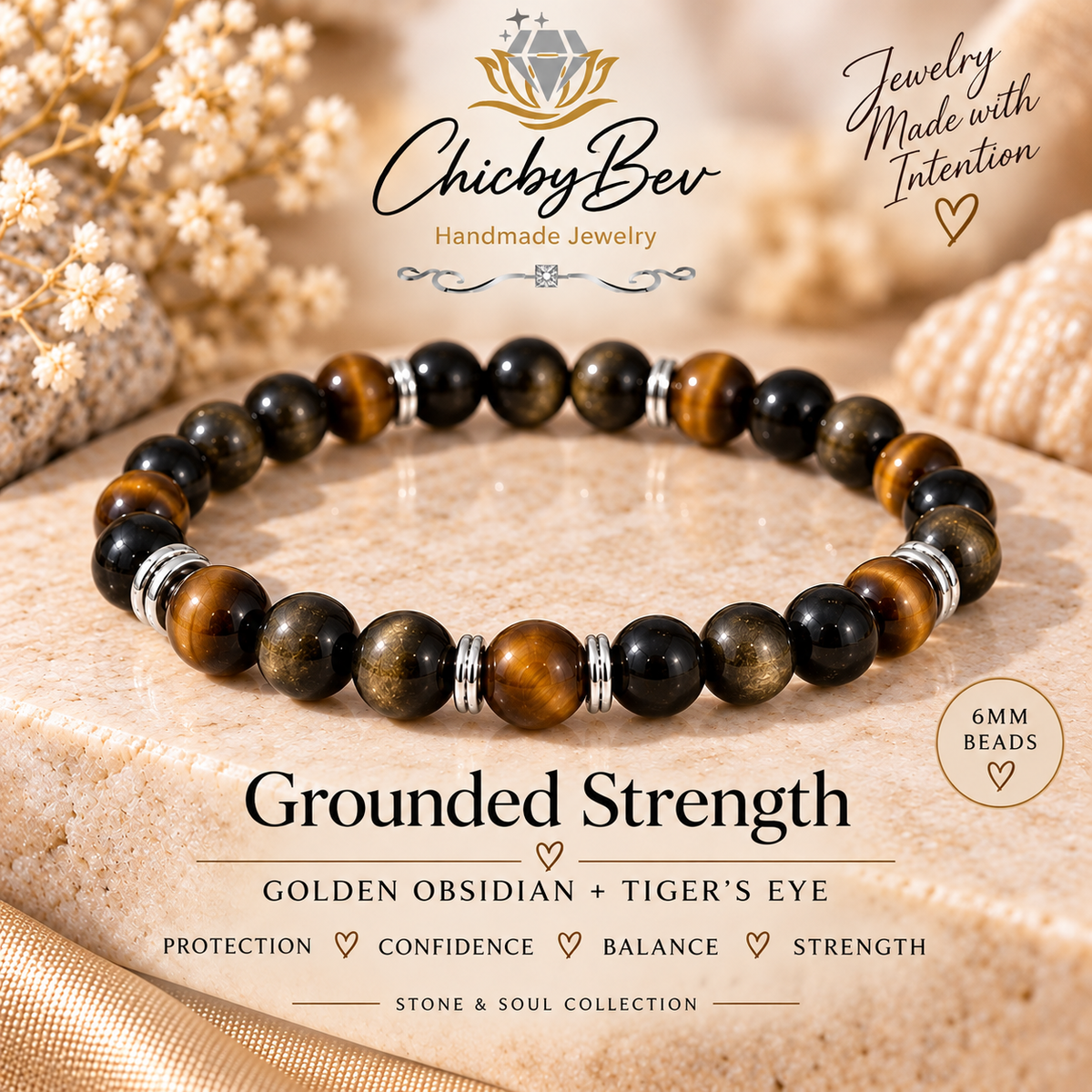 Grounded Strength Bracelet