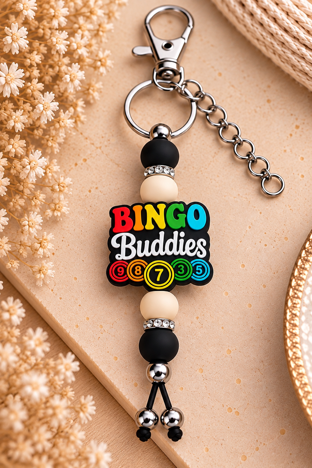 Bingo Buddies Keychain