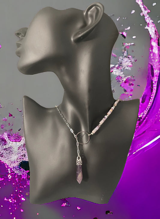Violet’s Necklace and Earring Set