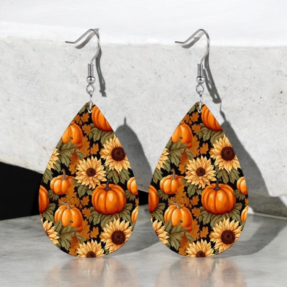 Pumpkin N Spice Earrings