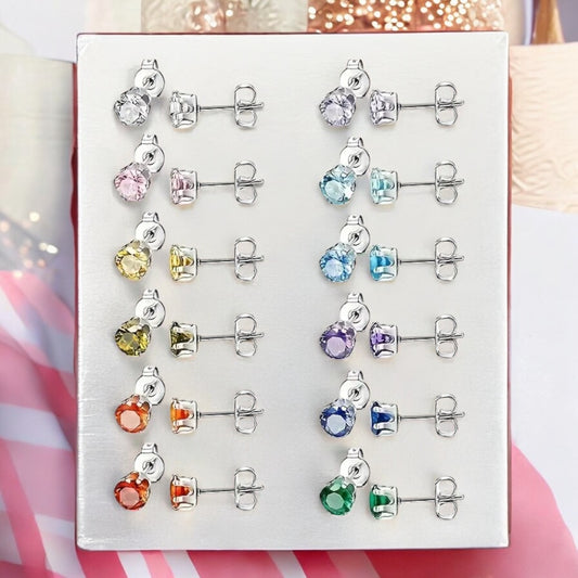 Argentina’s Happy Birthday Stud Earrings