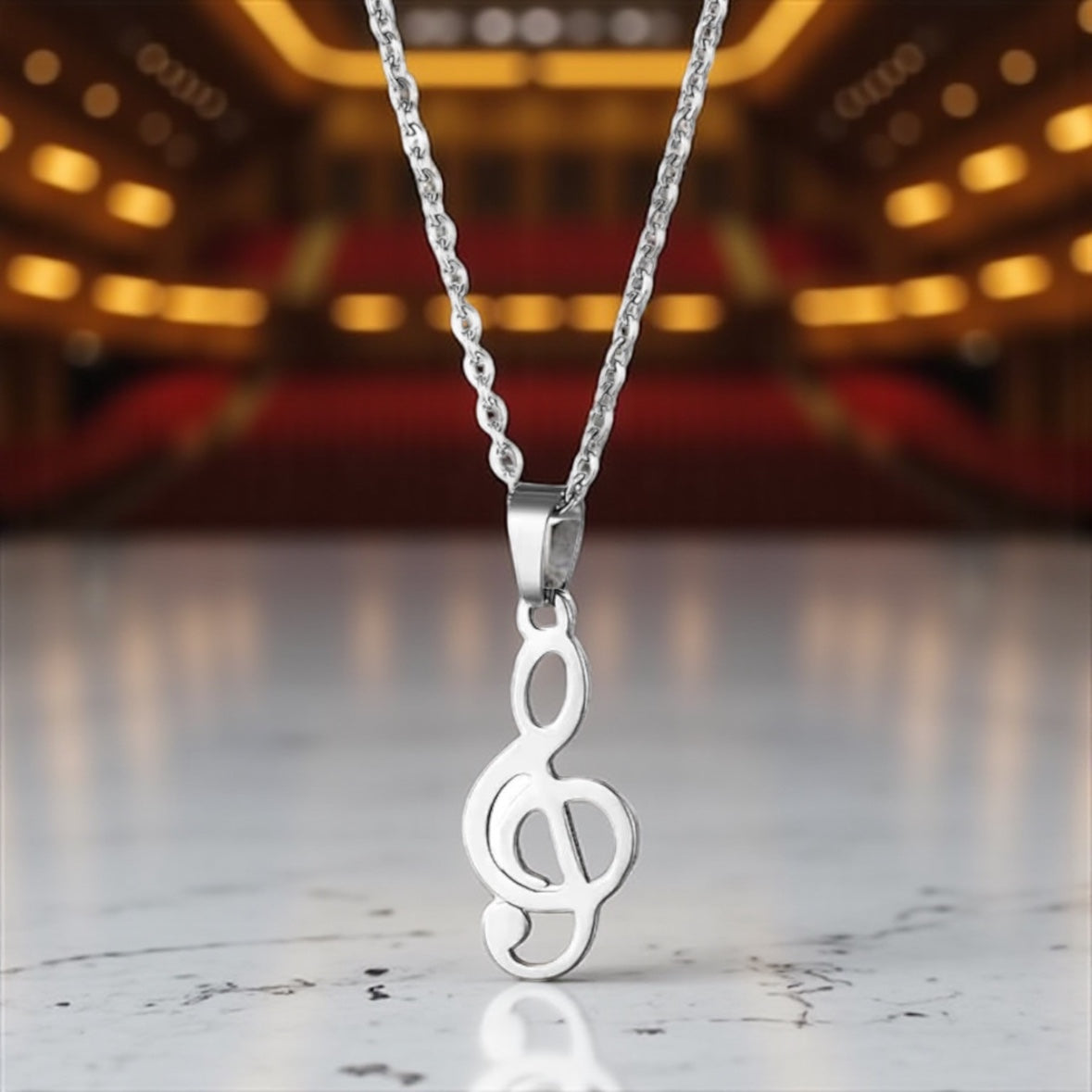 Melodys Note Necklace