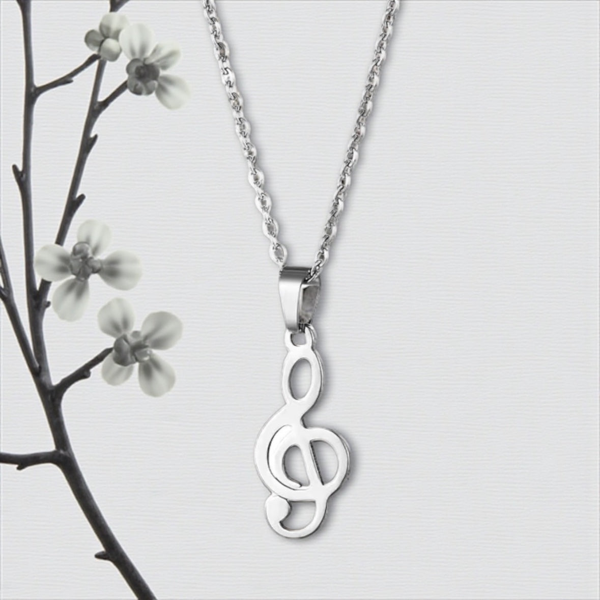 Melodys Note Necklace